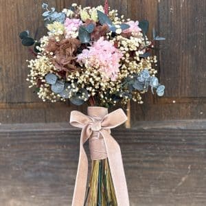 Ramo de flores preservadas